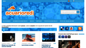 What Acuariored.com website looked like in 2018 (6 years ago)