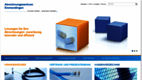 What Abrechnungszentrum-emmendingen.de website looked like in 2018 (6 years ago)