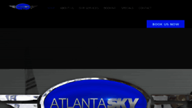 What Atlantaskylimousine.com website looked like in 2018 (6 years ago)