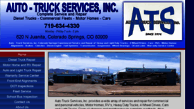 What Auto-truckservicesinc.com website looked like in 2018 (6 years ago)