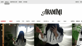 What Aramimi.co.kr website looked like in 2018 (6 years ago)