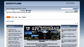 What Advscotland.com website looked like in 2018 (6 years ago)