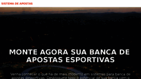 What Apostaesportivas.com.br website looked like in 2018 (6 years ago)