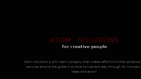 What Atom-solutions.jp website looked like in 2018 (6 years ago)