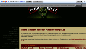 What Airborne-ranger.cz website looked like in 2018 (6 years ago)