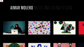 What Aimar-molero.com website looked like in 2018 (6 years ago)