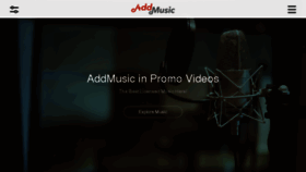What Addmusic.tw website looked like in 2018 (6 years ago)
