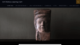 What Arthistoryleavingcert.com website looked like in 2018 (6 years ago)