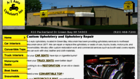 What A1autoupholsteryinc.com website looked like in 2018 (6 years ago)