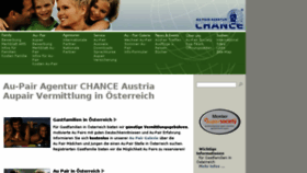 What Au-pair-agentur-chance.at website looked like in 2018 (6 years ago)