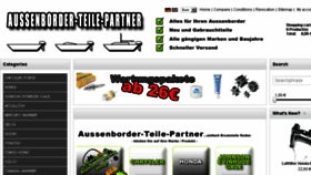What Aussenborder-teile-partner.de website looked like in 2018 (6 years ago)
