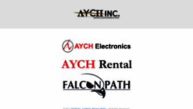 What Aych.com website looked like in 2018 (6 years ago)