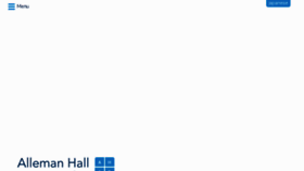 What Allemanhall.com website looked like in 2018 (6 years ago)