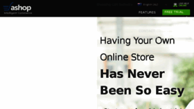 What Ashop.com.au website looked like in 2018 (6 years ago)
