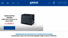 What Axess-industries.com website looked like in 2018 (6 years ago)