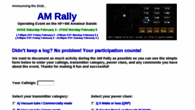 What Amrally.com website looked like in 2018 (6 years ago)