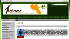 What Associazioneaimac.it website looked like in 2018 (6 years ago)