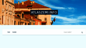 What Atlaszemi.info website looked like in 2018 (6 years ago)