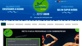 What Aquaticcenterguate.com website looked like in 2018 (6 years ago)