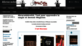 What Abracadabreizh.com website looked like in 2018 (6 years ago)