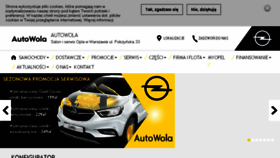 What Autowola.pl website looked like in 2018 (6 years ago)