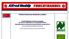 What Alfred-nodop-gmbh.de website looked like in 2018 (6 years ago)