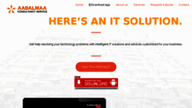 What Aadalmaa.com website looked like in 2018 (6 years ago)
