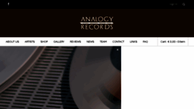 What Analogyrecords.org website looked like in 2018 (6 years ago)