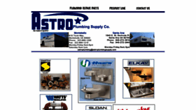 What Astroplumbingsupply.com website looked like in 2018 (6 years ago)