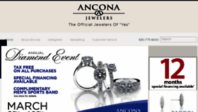 What Anconajewelers.com website looked like in 2018 (6 years ago)