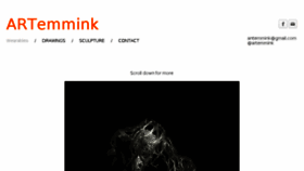 What Artemmink.com website looked like in 2018 (6 years ago)
