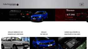 What Autoarapongas.com.br website looked like in 2018 (8 years ago)