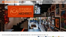 What Achapmanarchitect.com.au website looked like in 2018 (6 years ago)