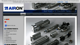 What Airon-pneumatic.com website looked like in 2018 (6 years ago)
