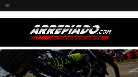 What Arrepiado.com website looked like in 2018 (6 years ago)