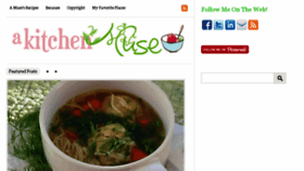 What Amuseinmykitchen.com website looked like in 2018 (6 years ago)