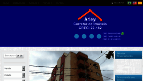 What Arleyimoveis.com.br website looked like in 2018 (6 years ago)