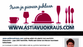 What Astiavuokraus.com website looked like in 2018 (6 years ago)