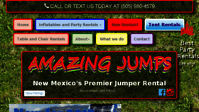 What Amazingjumps.com website looked like in 2018 (7 years ago)