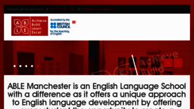 What Able-manchester.co.uk website looked like in 2018 (6 years ago)