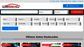 What Autos506.com website looked like in 2018 (6 years ago)