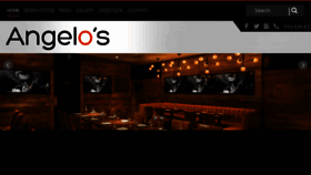 What Angeloswinebar.com website looked like in 2018 (6 years ago)