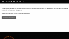 What Activeshooterdata.com website looked like in 2018 (6 years ago)