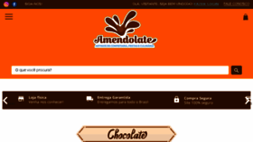 What Amendolate.com.br website looked like in 2018 (6 years ago)