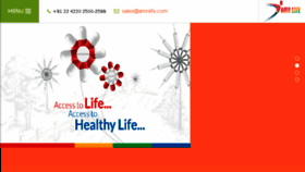 What Amnlife.com website looked like in 2018 (6 years ago)