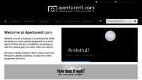 What Aperturent.com website looked like in 2018 (6 years ago)
