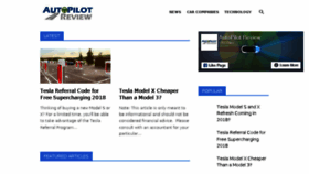 What Autopilotreview.com website looked like in 2018 (6 years ago)