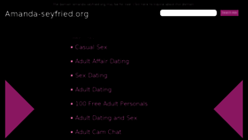 What Amanda-seyfried.org website looked like in 2018 (6 years ago)
