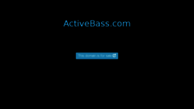 What Activebass.com website looked like in 2018 (6 years ago)