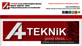 What A4teknik.com website looked like in 2018 (6 years ago)